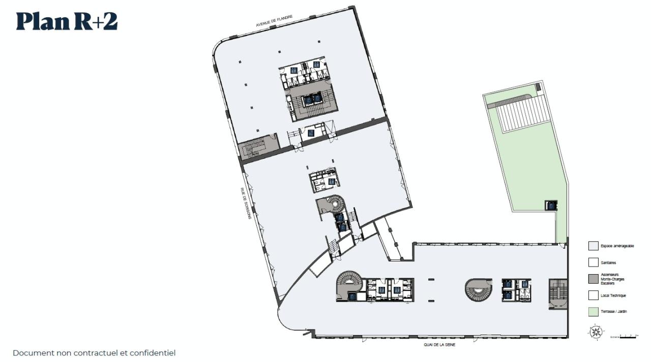 Bureau Paris 15340m² Location bureau Paris OLBUR2100405 16